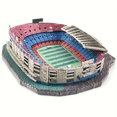 Football Field 3D Stereo Metal Puzzle DIY Assembly Model Gift