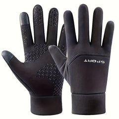 Men's Cycling Gloves Waterproof Touch Screen Driving Fishing WarmGloves