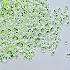 900pcs Clear Crystal Glitter Mixed Sizes Gems for Crafts DIY Christmas Card