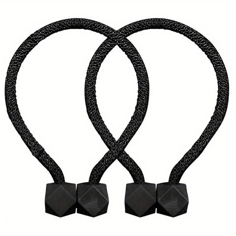 2pcs Curtain Ties Magnets Curtain Tieback For Bedroom Living Room