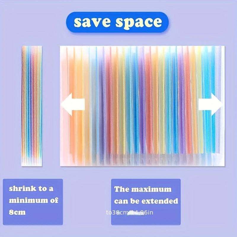 Large Capacity A4 Transparent File Folder - Holds 2000 Sheets