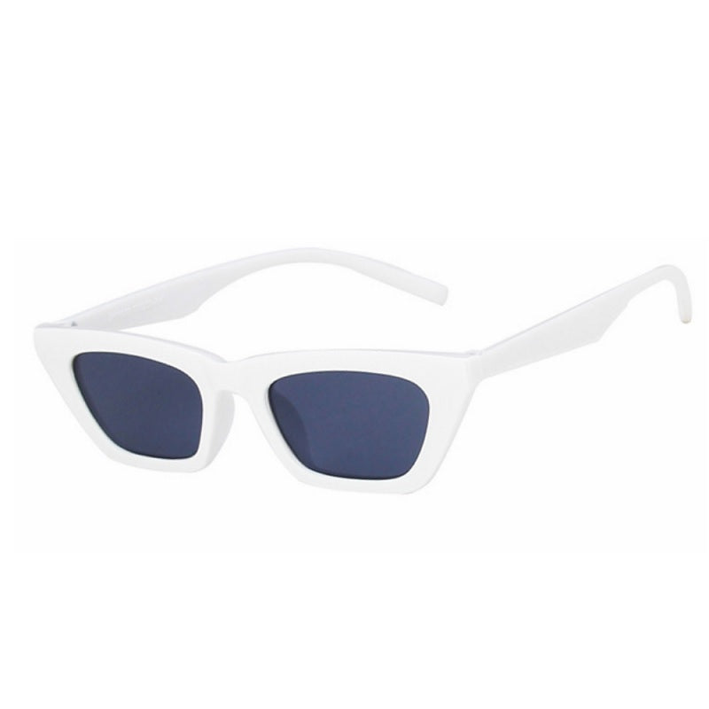Small Frame Cat Eye Plastic Sunglasses