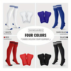 Men's Breathable Fitness Shin Guards Socks