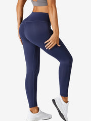Solid Seamless Yoga Sports Leggings Quick drying Slim Fit Leggings