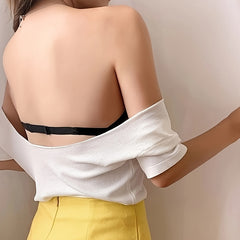 Strapless Push Up Bra Front Buckle Women's Lingerie