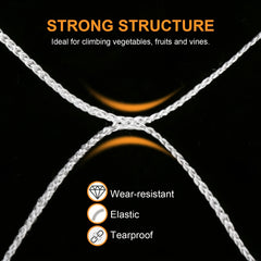 Polyester Pergola Net for Climbing Plants