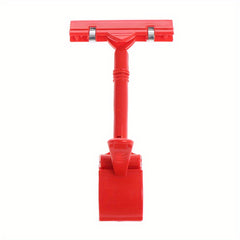 Supermarket Sign Holder Display Clip Card Tag Stand Label Rack
