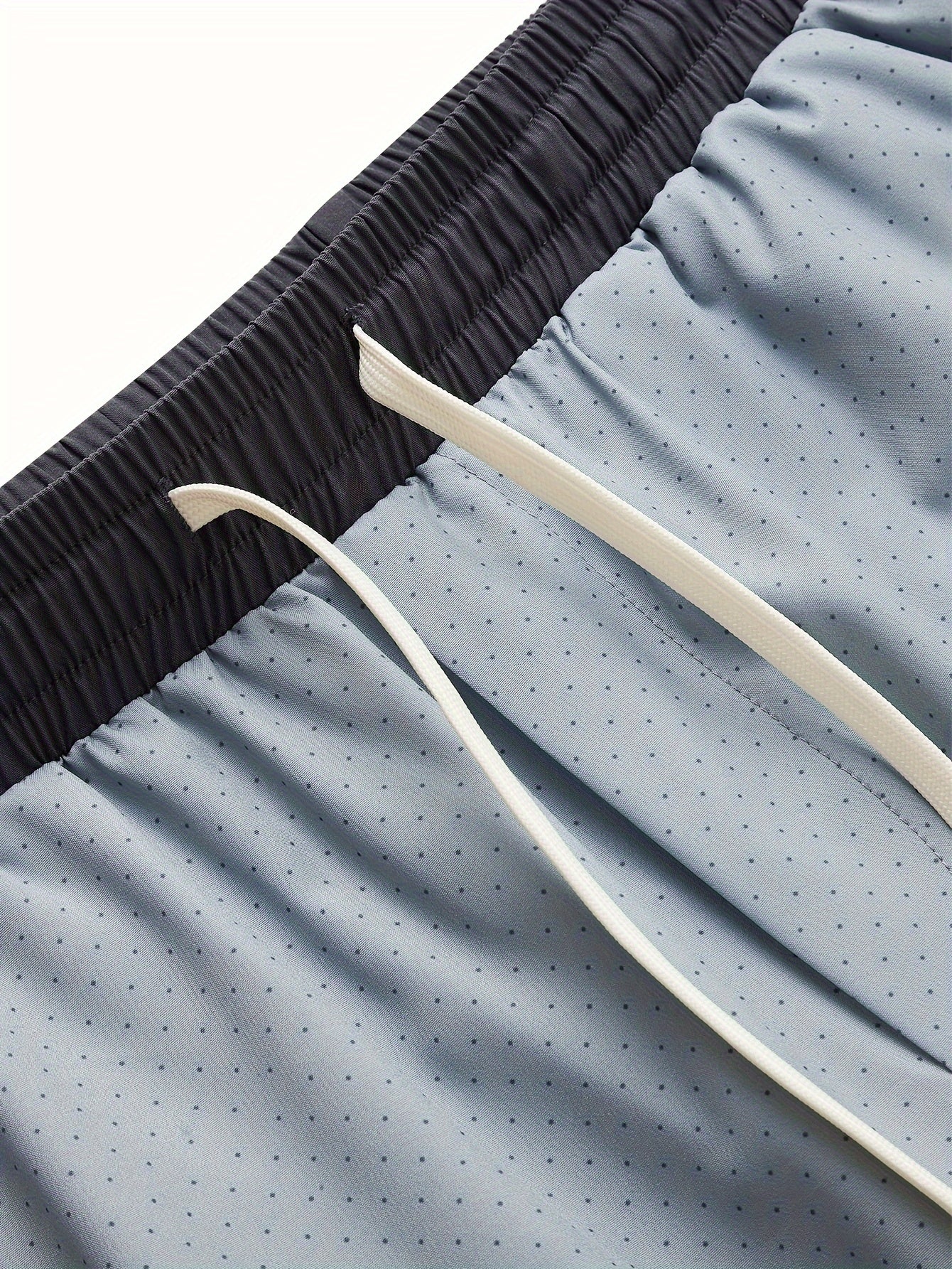 Men's Drawstring Mesh Sports Shorts Breathable Quick Drying Stretch Shorts