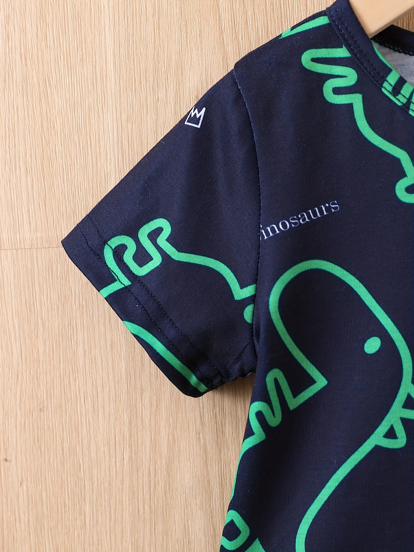 Cute Dino Tee for Boys' Summer Fun