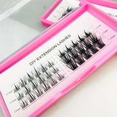 DIY Eyelash Extension Kit with Glue and Applicator