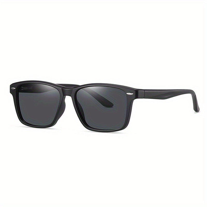 Polarized Sunglasses Men Driving Fishing UV Protection TR90 Retro Square