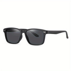Polarized Sunglasses Men Driving Fishing UV Protection TR90 Retro Square