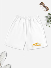 Girls' Casual Dino Graphic Shorts with Pockets