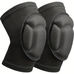 2pcs Anti Collision Sponge Knee Pads Soft Breathable Sports Volleyball Training
