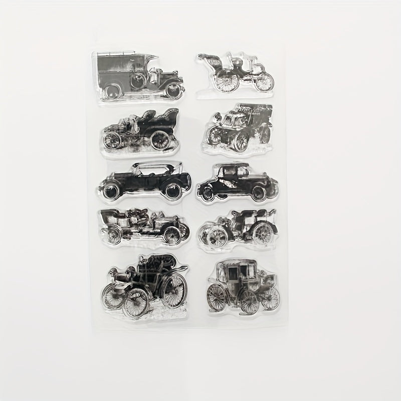 Car DIY Cartoon Stamp Decor