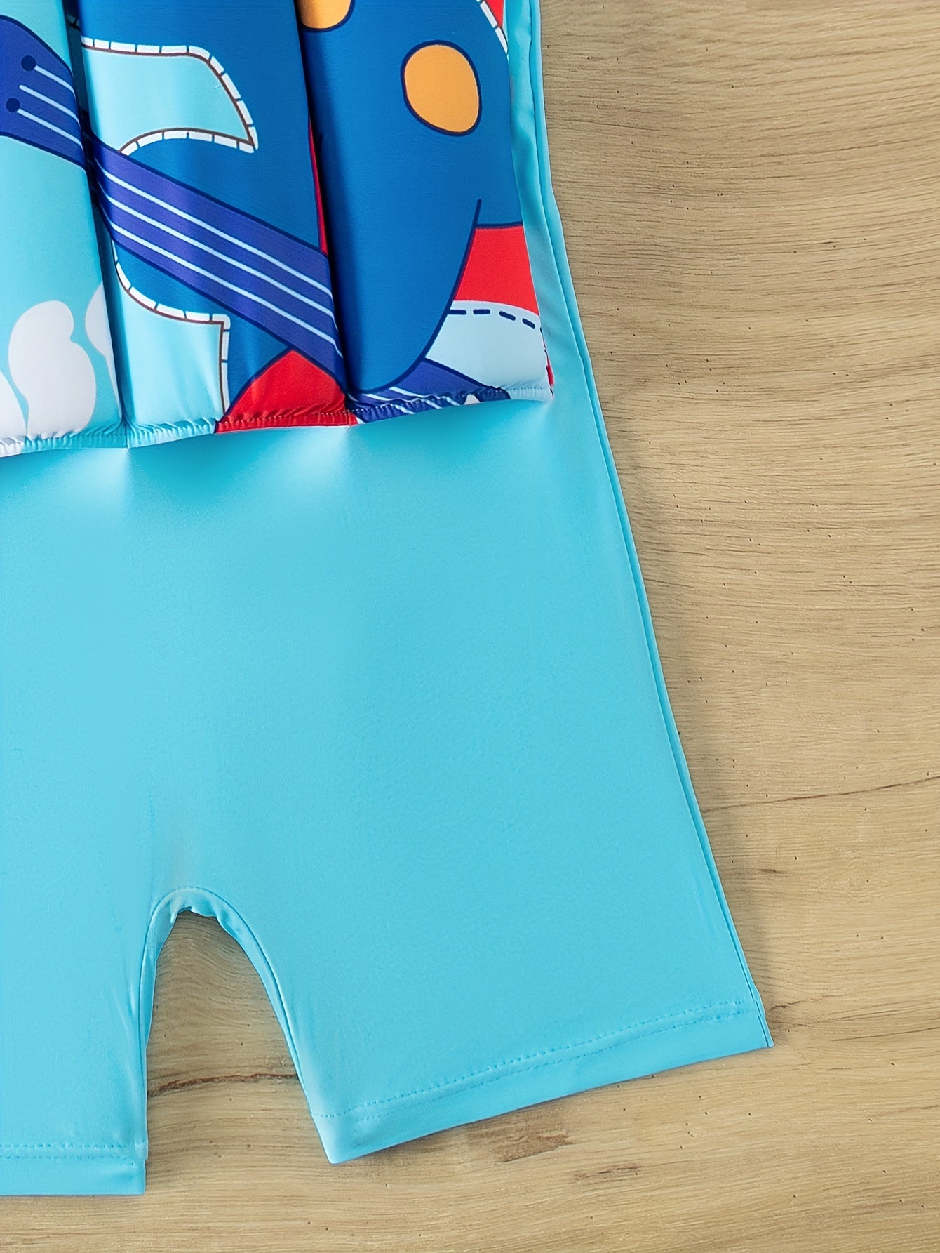 Cute Shark Print Boys Swimsuit for Summer Fun