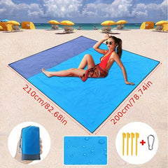 Large Sandproof Beach Blanket for Camping Picnic