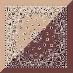 Custom Men's Square Scarf with Logo Image Soft Polyester Fiber