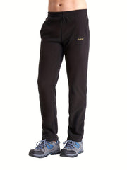 Men's Fleece-Lined Thermal Pants for Outdoor Activities