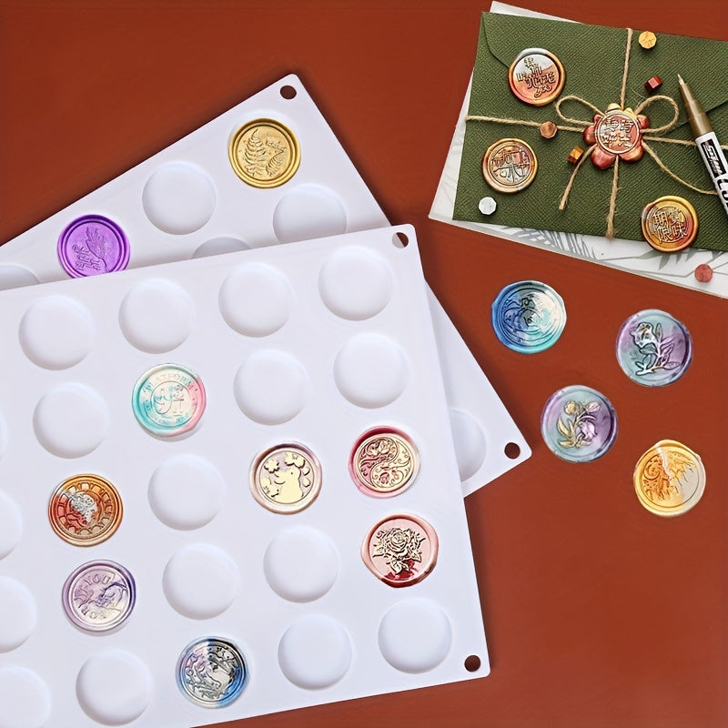 Wax Sealing Mat Silicone Mold for Letters Sealing DIY Craft