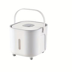 Large Capacity Rice Bucket with Measuring Cup Sealed Storage Container