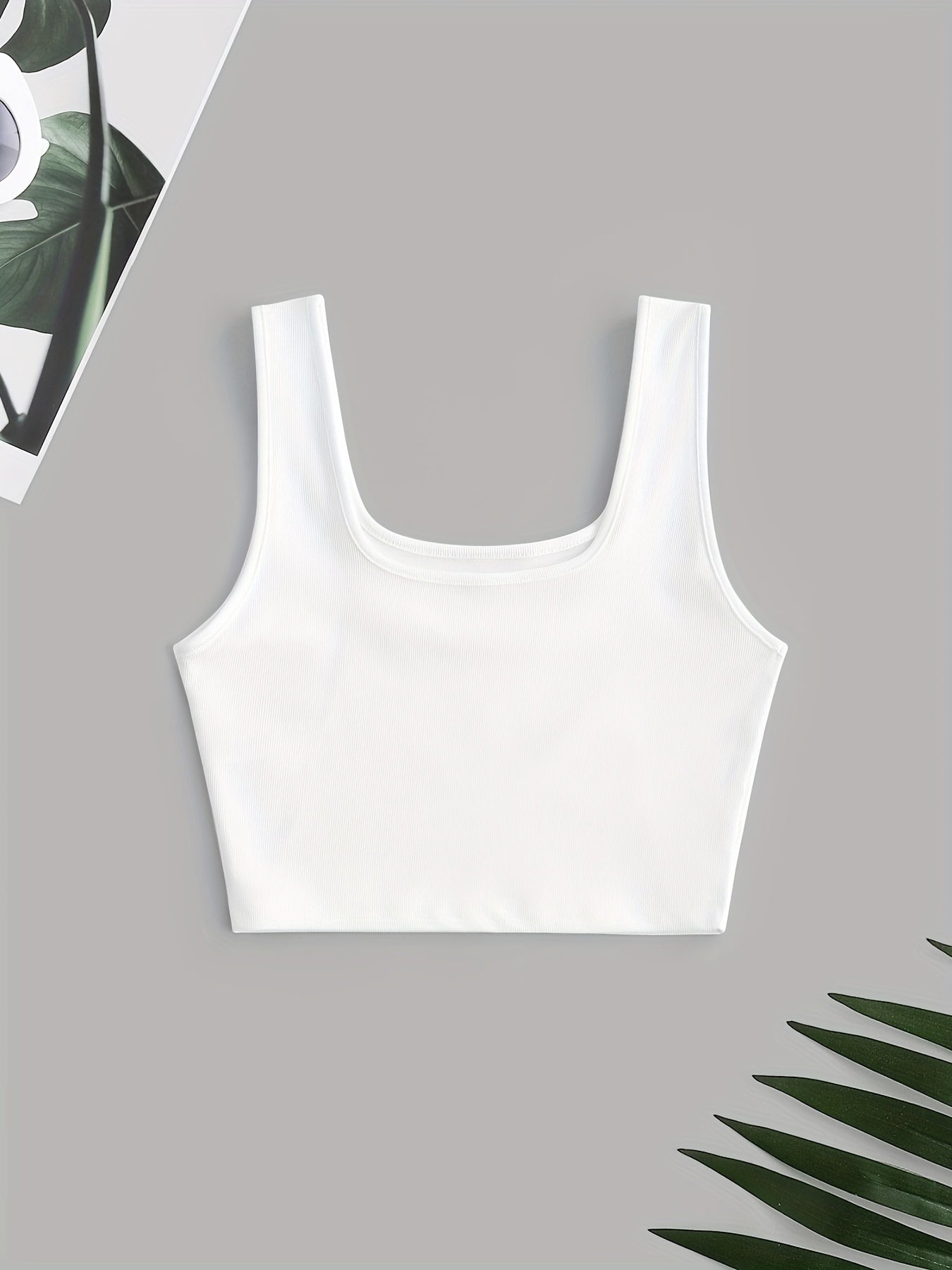 3 Pack Crop Tank Tops Y2K Sleeveless Tank Tops For Summer Women's Clothing