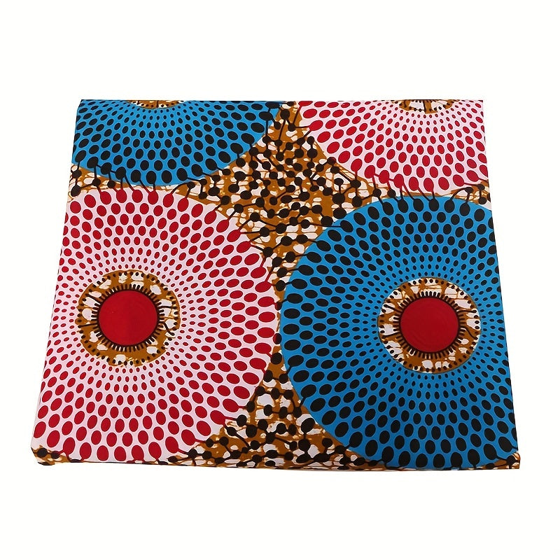 6 Yards Ankara African Polyester Wax Prints Fabric For Party Dress