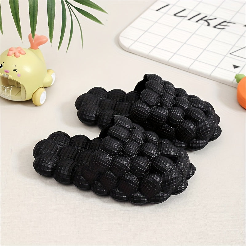 Comfy Solid Slippers for Boys and Girls Non Slip Lightweight