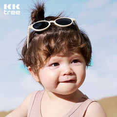 Kids Polarized Sunglasses Round Lens UV Protection