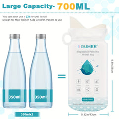 24pcs Emergency Disposable Urinal Bags Camping Portable Toilet Bag