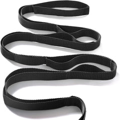 10-Loop Yoga Stretch Strap for Therapy Pilates Gymnastics