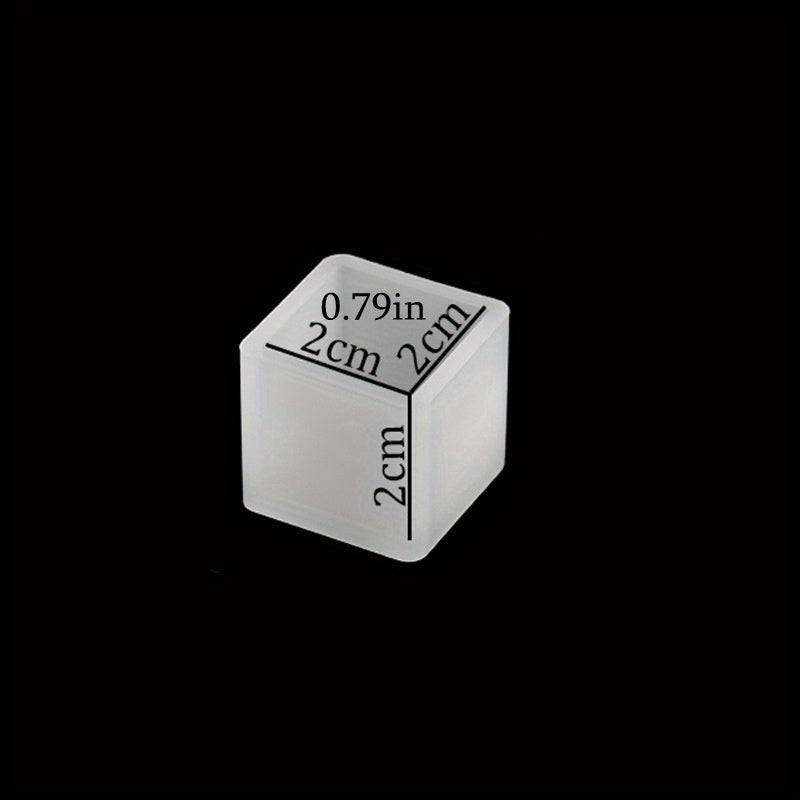 Square Cube Silicone Mold DIY Ornament Resin Casting Mold