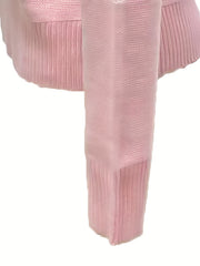 Block Cut Out Sweater Long Sleeve for Fall & Winter