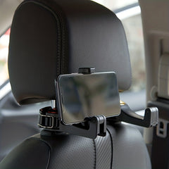 Car Hook Phone Stand Creative Rear Headrest Holder
