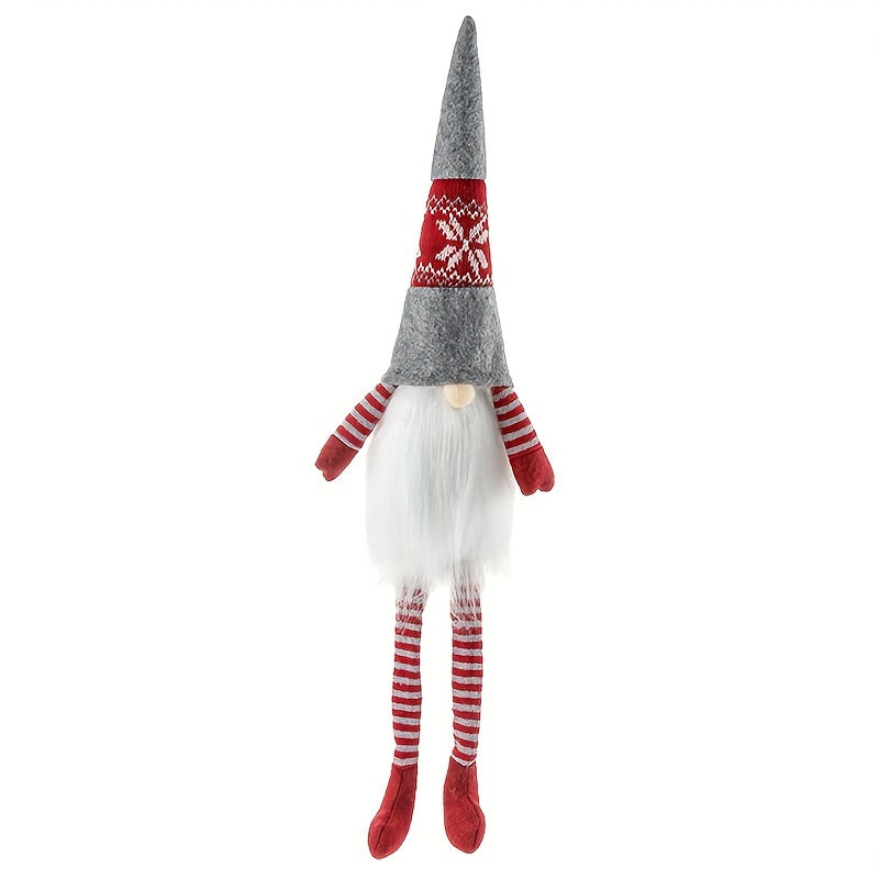 Xmas Decoration Faceless Old Man Plush Doll 22.4inch Gift Dwarf Gnome Home