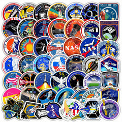 Space Agency Doodle Sticker Pack - Waterproof