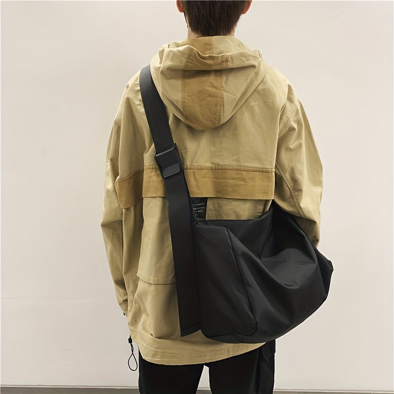 Large Capacity Nylon Hobo Bag Crossbody Handbag