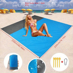 Large Sandproof Beach Blanket for Camping Picnic