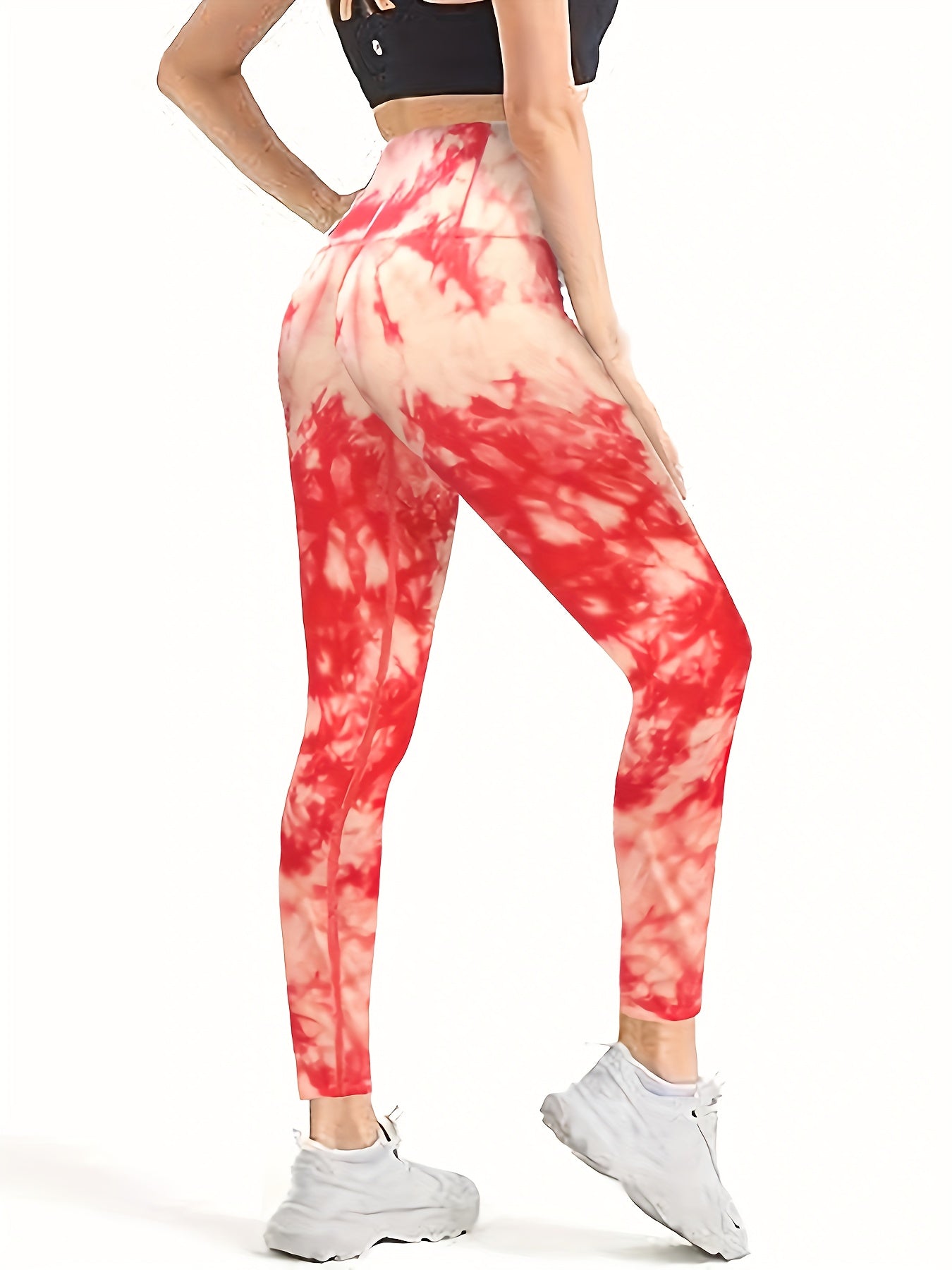 Tie Dye Butt Lifting High Rise Yoga Pants
