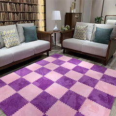 Soft Velvet Foam Floor Mat for Baby's Bedroom - Cozy & Safe