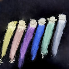 5Pcs Chameleons Pigment Mirror Rainbow Epoxy Resin Glitter Jewelry Making
