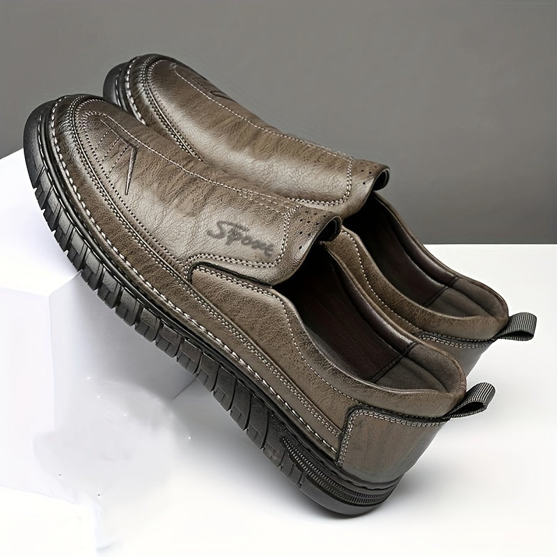 Men's Slip On Formal Shoes Wear resistant Non Slip Shoes For Business