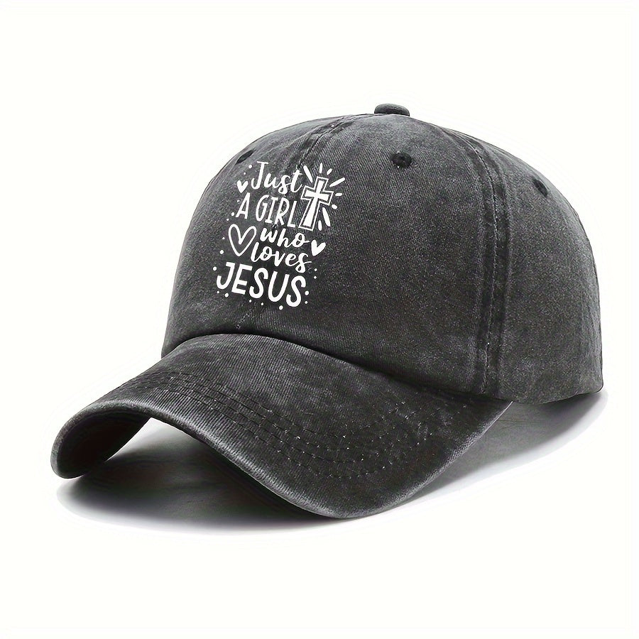 Letter Printed Baseball Cap For Men And Women Sun Hat Vintage Dad Hat