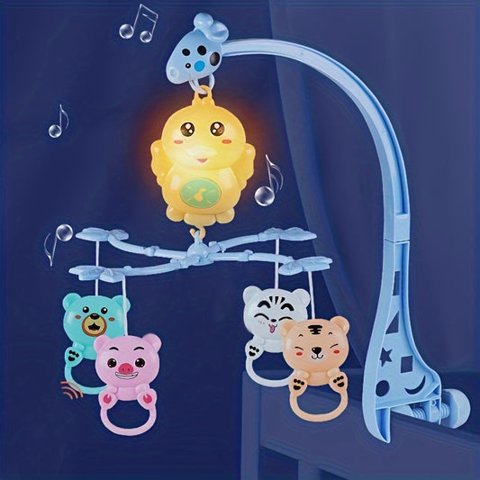 Baby Bed Bell Toy for Newborn with Remote Rattle Set