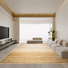 Modern Farmhouse Indoor Outdoor Area Rug Bohemian Minimalist Carpet