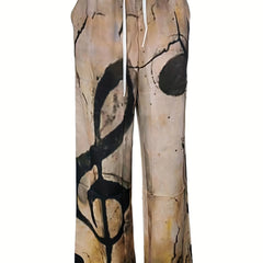 Men's Wide Leg Street Style Pants Spring Fall