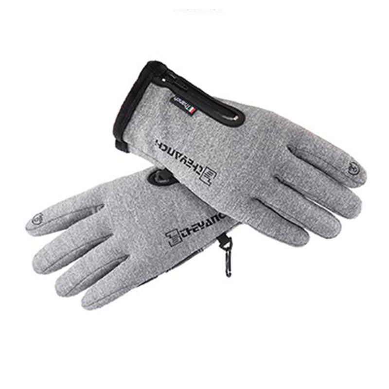 Men's Touch Screen Gloves Windproof & Warm Plush Waterproof Gloves