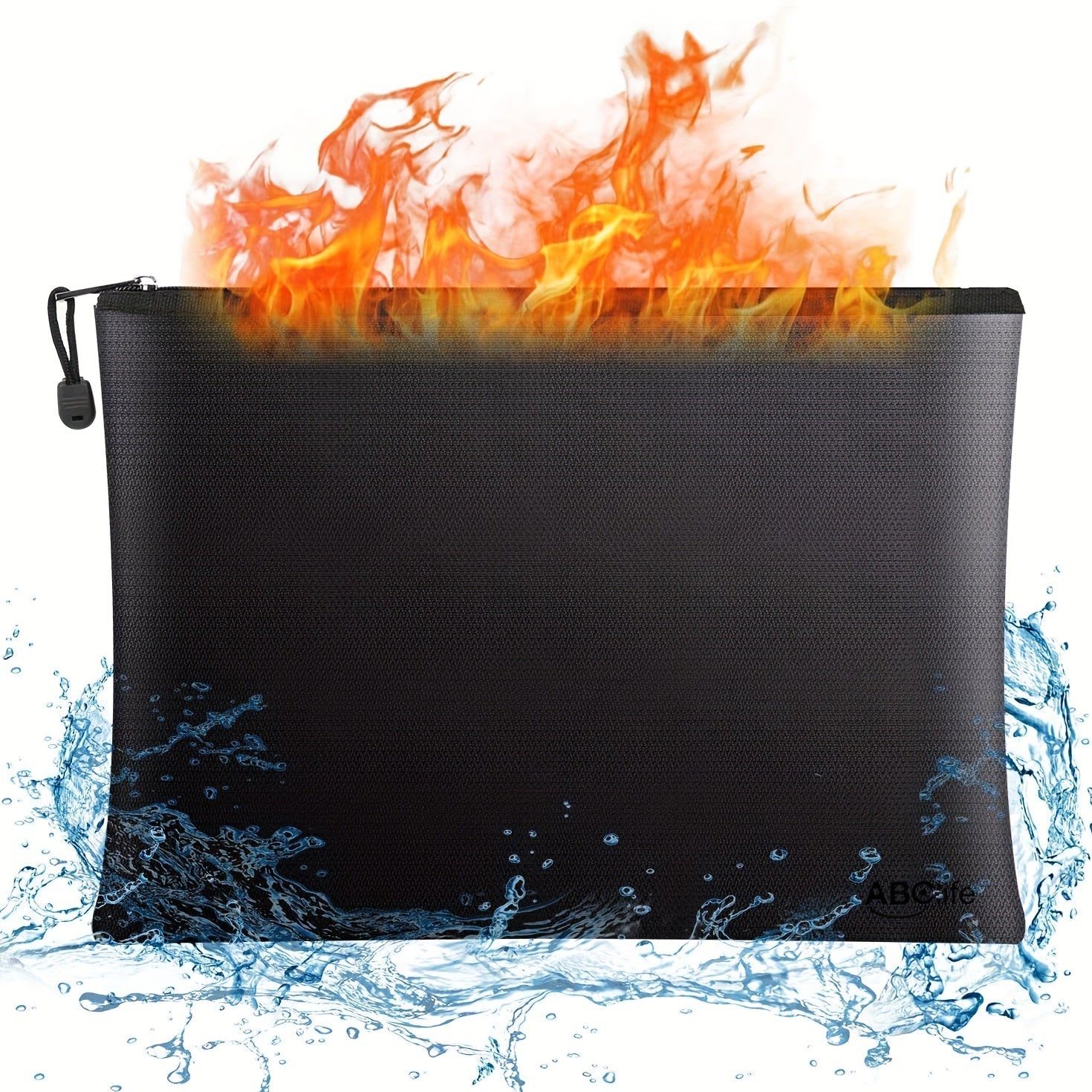Fireproof Waterproof Money Bag for Bills Documents