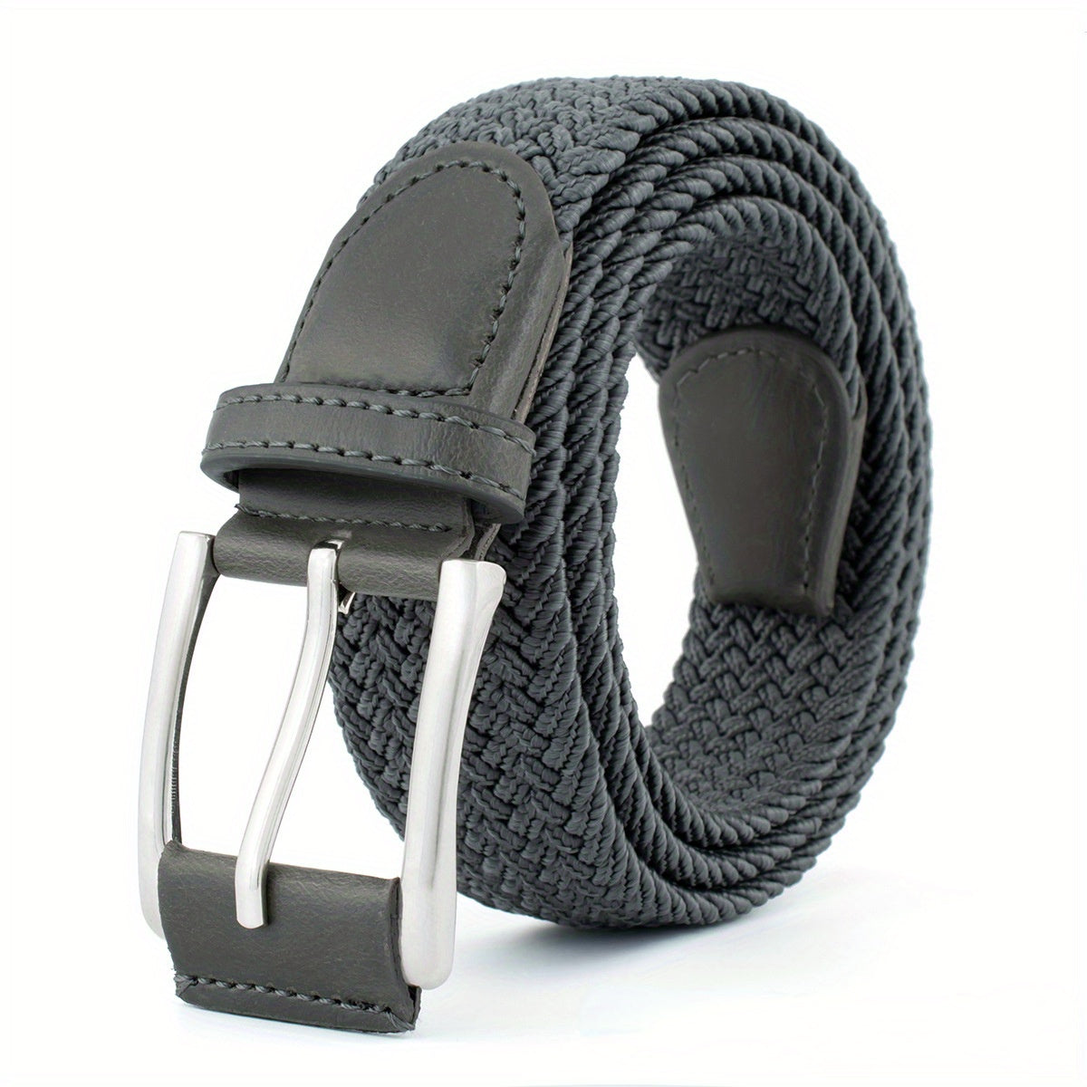 Nylon Men's Belt Pin Buckle Casual Woven Belt