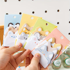 180 Sheets Cartoon Animal Sticky Notes for Home Office School Supplies